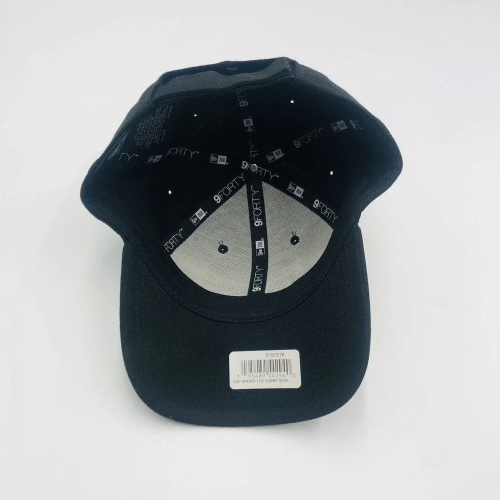 New Era 9FORTY Tampa Bay Rays 2020 Win & Advance Postseason Hat Black Adjustable